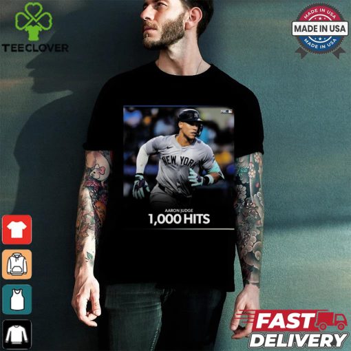 Design Aaron Judge 1000 Hits shirt