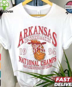 Design Arkansas Razorback Volleyball 1994 National Champions 40 Minutes Of Anniversary shirt