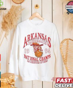 Design Arkansas Razorback Volleyball 1994 National Champions 40 Minutes Of Anniversary shirt
