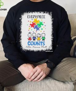 Design Autism Every Piece Counts Autism Awareness Month Shirt