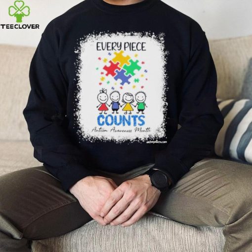 Design Autism Every Piece Counts Autism Awareness Month Shirt