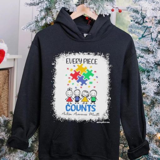 Design Autism Every Piece Counts Autism Awareness Month Shirt