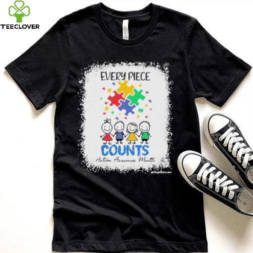 Design Autism Every Piece Counts Autism Awareness Month Shirt