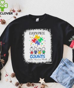 Design Autism Every Piece Counts Autism Awareness Month Shirt