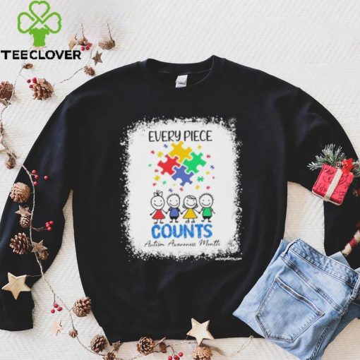 Design Autism Every Piece Counts Autism Awareness Month Shirt