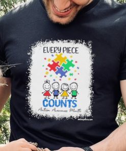 Design Autism Every Piece Counts Autism Awareness Month Shirt