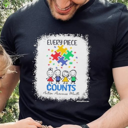 Design Autism Every Piece Counts Autism Awareness Month Shirt