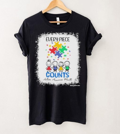 Design Autism Every Piece Counts Autism Awareness Month Shirt