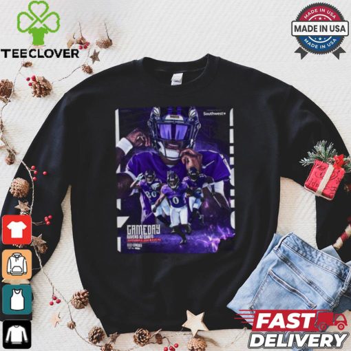 Design Baltimore Ravens At Chiefs September 5 2024 Arrowhead Stadium Shirt