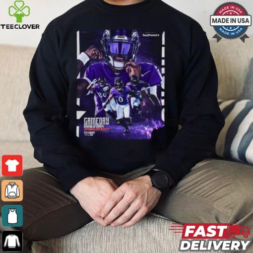 Design Baltimore Ravens At Chiefs September 5 2024 Arrowhead Stadium Shirt