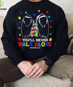 Design Bears You’ll Never Walk Alone Autism Shirt