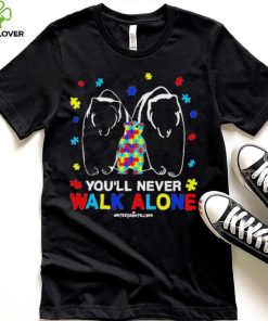 Design Bears You’ll Never Walk Alone Autism Shirt