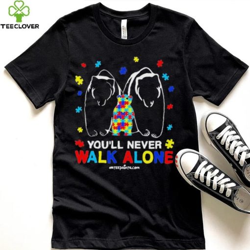 Design Bears You’ll Never Walk Alone Autism Shirt