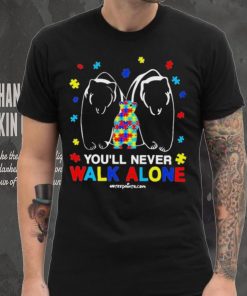 Design Bears You’ll Never Walk Alone Autism Shirt