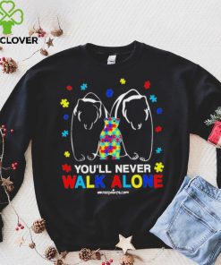 Design Bears You’ll Never Walk Alone Autism Shirt