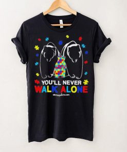 Design Bears You’ll Never Walk Alone Autism Shirt