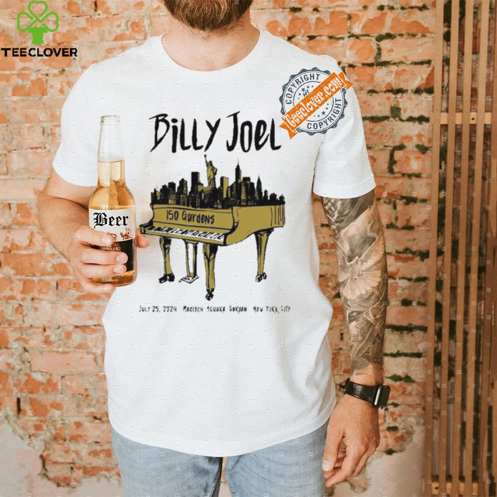 Design Billy Joel 150th MSG Piano T Shirt Design Billy Joel 150th MSG Piano T Shirt