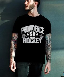 Design Blue 84 Black Providence Friars 50th Anniversary Hockey shirt 1 Design Blue 84 Black Providence Friars 50th Anniversary Hockey shirt