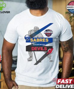 Design Buffalo Sabres vs. New Jersey Devils 2024 NHL Global Series Matchup NHL T shirt