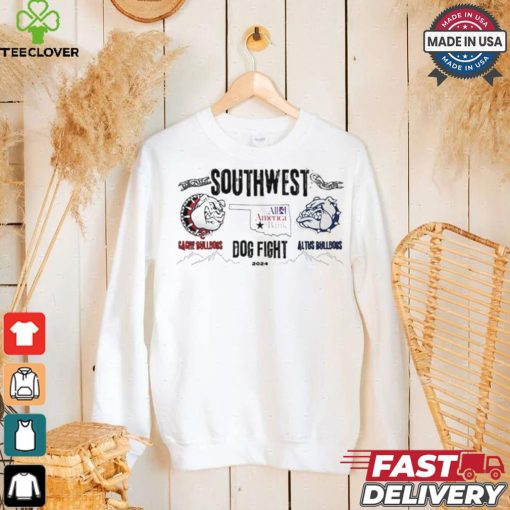 Design Cache Bulldogs vs Altus Bulldogs 2024 Southwest Dog Fight shirt