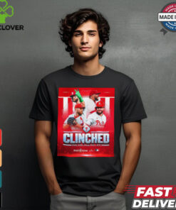 Design Clinched Philadelphia Phillies 2024 Postseason #RedOctober Shirt
