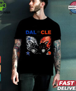 Design Dallas Cowboys vs. Cleveland Browns 2024 NFL Week 1 Matchup Shirt