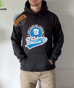 Design DonT Blame Me I Voted For Trump Usa Vintage Retro Shirt