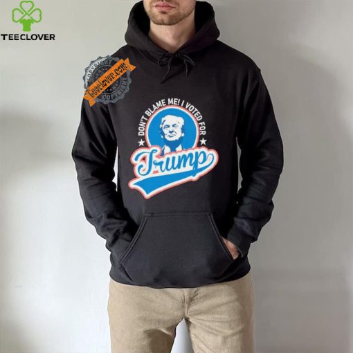 Design DonT Blame Me I Voted For Trump Usa Vintage Retro Shirt