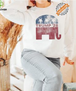 Design Donald Trump 2028 President Pro Trump Vintage Republican Shirt