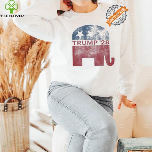 Design Donald Trump 2028 President Pro Trump Vintage Republican Shirt