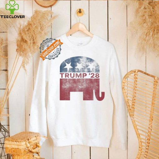 Design Donald Trump 2028 President Pro Trump Vintage Republican Shirt