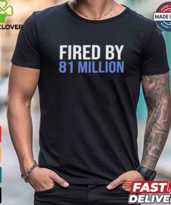 Design Fired By 81 Million People Kamala Harris Debate 2024 T Shirt