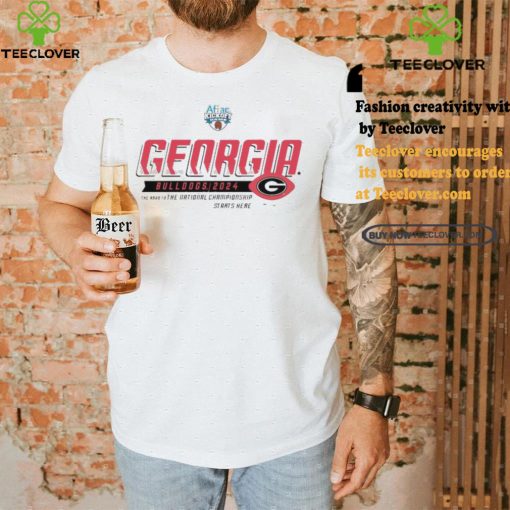 Design Georgia Bulldogs 2024 Aflac Kickoff Game The Road To The National Championship Shirt