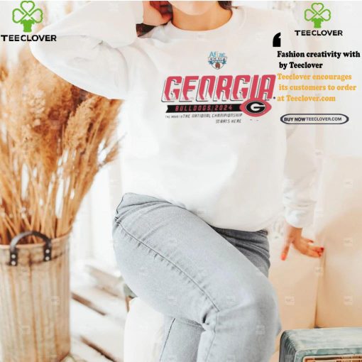 Design Georgia Bulldogs 2024 Aflac Kickoff Game The Road To The National Championship Shirt