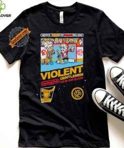 Design Goal 8 Bit Violent Gentlemen Ice In Our Blood Shirt