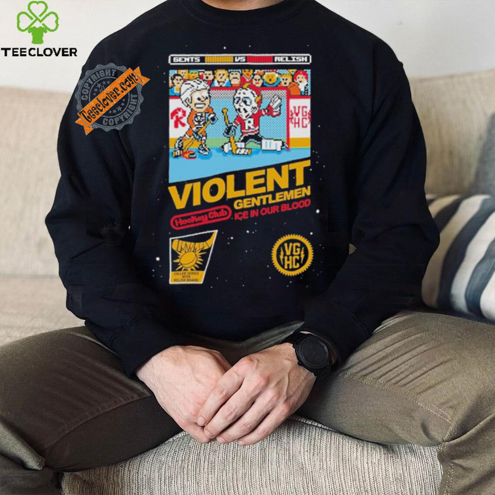 Design Goal 8 Bit Violent Gentlemen Ice In Our Blood Shirt Design Goal 8 Bit Violent Gentlemen Ice In Our Blood Shirt