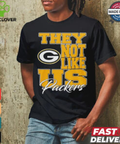 Design Green Bay Packers They Not Like Us Packers Shirt