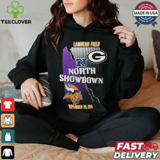 Design Green Bay Packers Vs Minnesota Vikings 9 29 North Showdown Match Up T Shirt Shirt