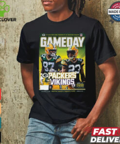 Design Green Bay Packers Vs Minnesota Vikings Official Game Day 2024 Shirt