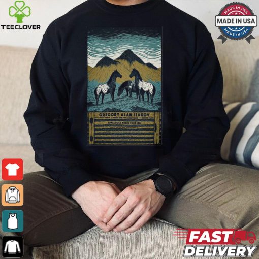 Design Gregory Alan Isakov Appaloosa Bones Tour 2024 Poster hoodie, sweater, longsleeve, shirt v-neck, t-shirt