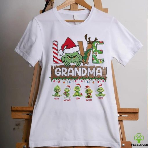 Design Grinch hat santa love Grandma baby Grinch’s merry christmas hoodie, sweater, longsleeve, shirt v-neck, t-shirt