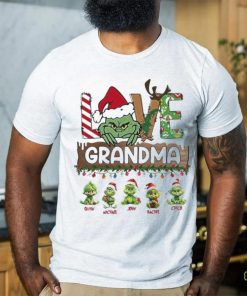 Design Grinch hat santa love Grandma baby Grinch’s merry christmas hoodie, sweater, longsleeve, shirt v-neck, t-shirt