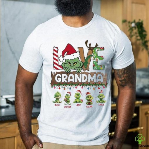 Design Grinch hat santa love Grandma baby Grinch’s merry christmas hoodie, sweater, longsleeve, shirt v-neck, t-shirt