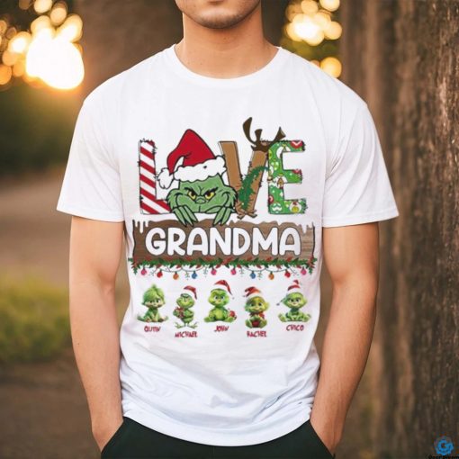 Design Grinch hat santa love Grandma baby Grinch’s merry christmas hoodie, sweater, longsleeve, shirt v-neck, t-shirt