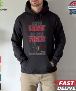 Design Houston Texans Your Fight Is Our Fight Beat Cancer Shirt