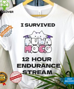 Design I Survived 12 Hour Endurance Stream Shirt