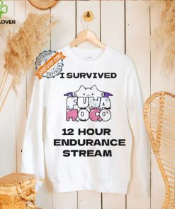 Design I Survived 12 Hour Endurance Stream Shirt