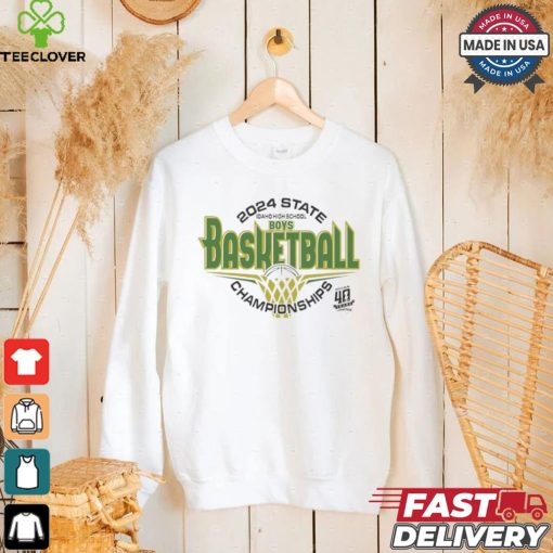 Design Idaho High School Boys Basketball 2024 State Championships T Shirt