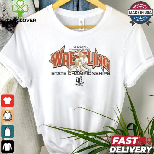 Design Idaho High School Wrestling 2024 State Championships T Shirt