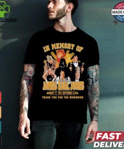 Design In Memory Of James Earl Jones 1931 2024 Thank You For The Memories T Shirt